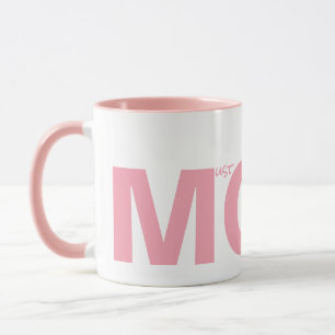 MAMA (muss mir gehorchen) Rosa Tasse