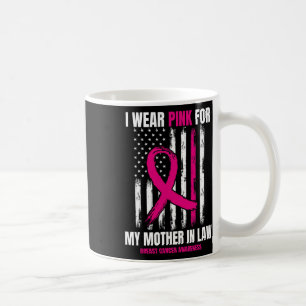 Mama Mutter im Gesetz Brustkrebs Bewusstsein Ameri Kaffeetasse