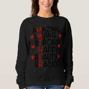 Mama Mutter Mutter Muttersprache Mommy Phantastisc Sweatshirt