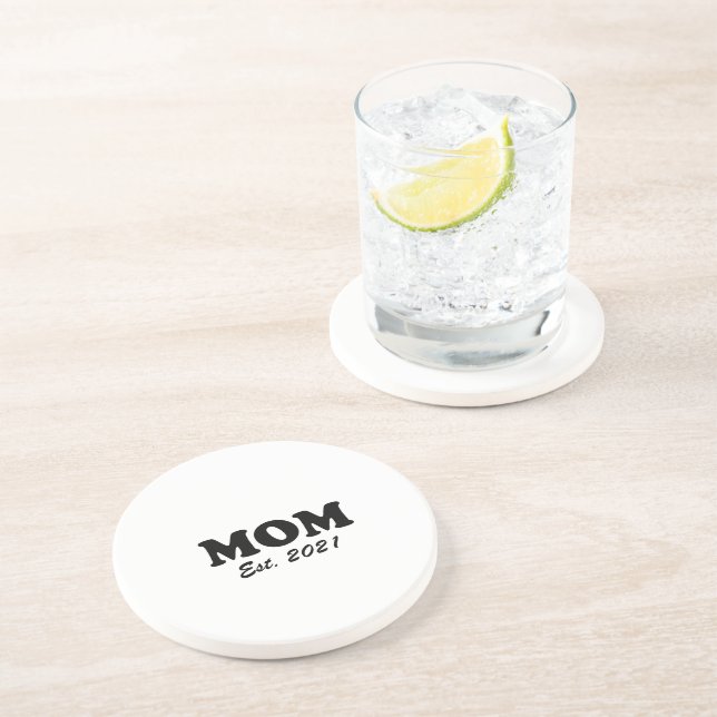 Mama, Mütter, Muttertag, Geburtstagsgeschenk Getränkeuntersetzer (Seite)