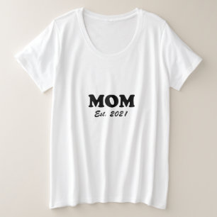 Mama, Mütter, Muttertag, Geburtstagsgeschenk Große Größe T-Shirt