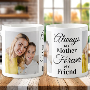 Mama Mutter Tochter Zitat Personalisiert 3 Foto Kaffeetasse