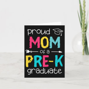 Mama Mutter Vorschulfamilie Matching Graduati Karte