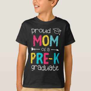 Mama Mutter Vorschulfamilie Matching Graduati T-Shirt