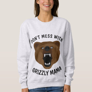 MAMA MUTTER'S DAY GRIZZLY BEAR FARNEN T - SHIRT