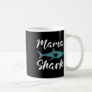 Mama Muttertag Funny Mama Shark Kaffeetasse