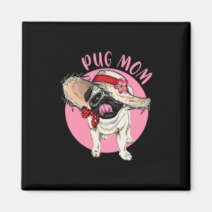 Mama Muttertag Mama Mutti Mutter Mops Magnet