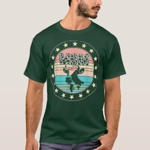 Mama Muttertag Mutterkühe Weide Ehefrau Zuchtbetri T-Shirt
