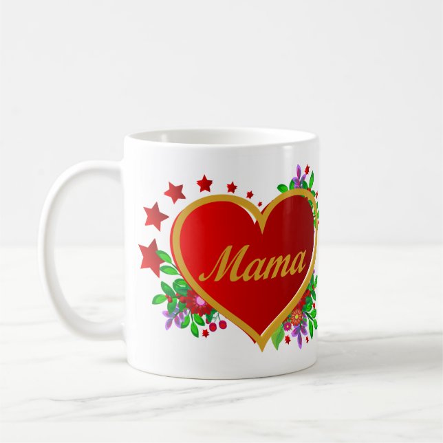 Mama - Muttertag Tasse (Links)