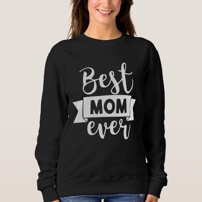 Mama Muttertag Teeball Mama Leopard 2 Sweatshirt (Vorderseite)