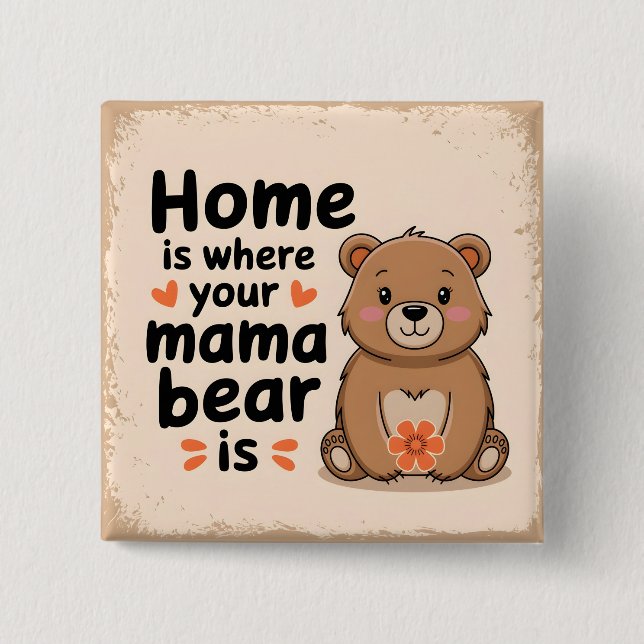 Mama-Muttertagsangebot Button (Vorderseite)