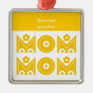 Mama Muttertagsdekor Silbernes Ornament