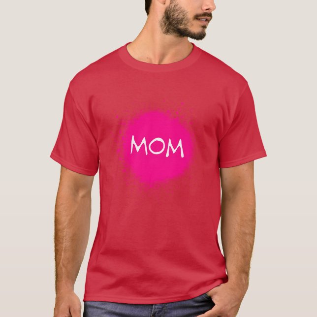 Mama Muttertagsjunge T-Shirt (Vorderseite)
