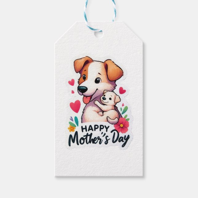 Mama Muttertier Geschenkanhänger (Vorderseite)