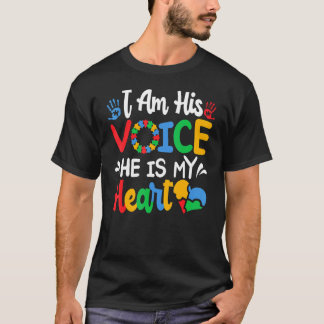 Mama Mutti Autistischer Monat der Aufklärung über T-Shirt