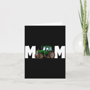 Mama Mutti des Geburtstagsjungen Kind Traktor Land Karte