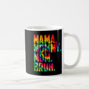 Mama Mutti Mom Bruh Tie Dye lustig vintage Mütter Kaffeetasse