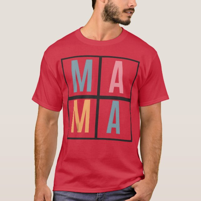 Mama Mutti Mutter Freunde T-Shirt (Vorderseite)