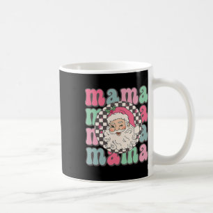 Mama (Mutti) Retro-Weihnachten Kaffeetasse