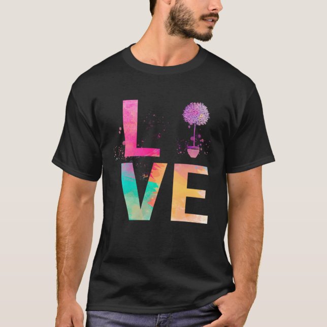 Mama nach farbigen Themen T-Shirt (Vorderseite)