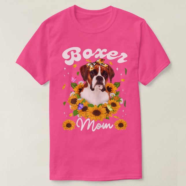 Mama Niedlich Boer Dog T-Shirt (Design vorne)