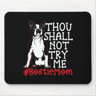 Mama Niedlich Boston Terrier Dog Lover Mousepad
