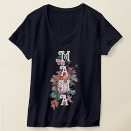 Mama Niedliche Blüte für Mutter T-Shirt