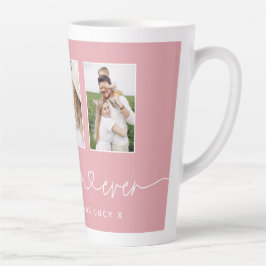 Mama niedliche moderne Drehbuch Multi-Foto-Geschen Milchtasse