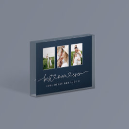 Mama niedliches, modernes Drehbuch-MultiFoto-Gesch Fotoblock