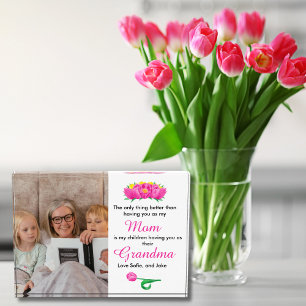 Mama nur für Oma besser Fotoblock