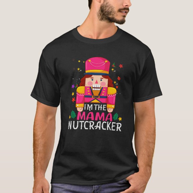 Mama Nutcracker Matching Family Group Christmas Pa T-Shirt (Vorderseite)