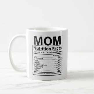 Mama Nutrition Fakten Custom Kaffeetasse
