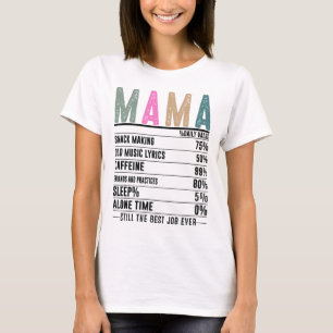 Mama Nutrition Fakten T-Shirt