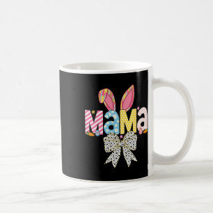 Mama Oaster Coquette Bow Bunny Matching Family Eas Kaffeetasse