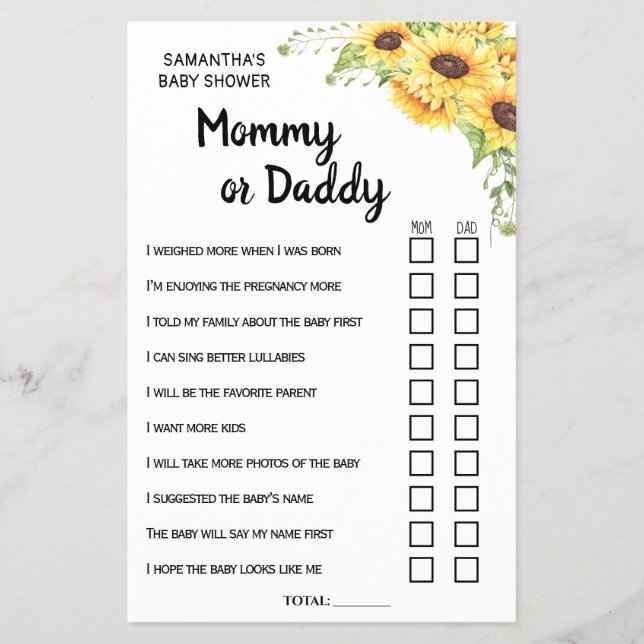 Mama oder Vater sagte er, sie habe zweisprachige S Flyer (Vorne)