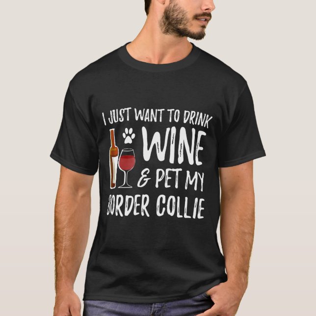 Mama oder Vater von Hunden an den Rändern T-Shirt (Vorderseite)
