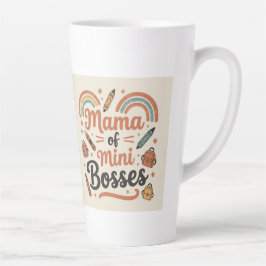 Mama of mini bosses Mom Life Cute Mama gift Milchtasse
