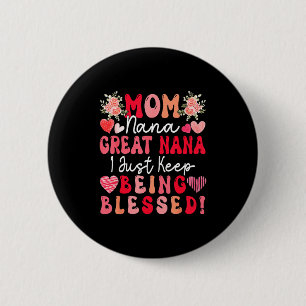 Mama Oma Great Oma bleib gesegnet Muttertag Button