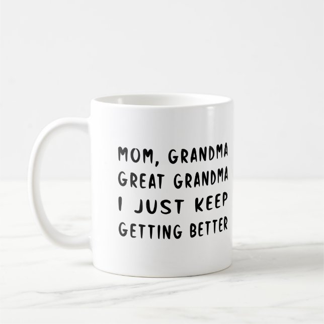 Mama Oma Great Oma Kaffeetasse (Links)