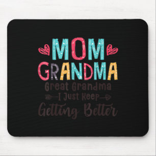 Mama Oma Großes Oma, ich Behielt einfach, schlafen Mousepad