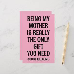 Mama & Oma, Sweet Mother Day Card Gift Idea Briefpapier