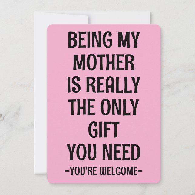 Mama & Oma, Sweet Mother Day Card Gift Idea Einladung (Vorderseite)
