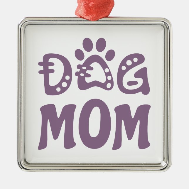 Mama Ornament Aus Metall (Vorne)