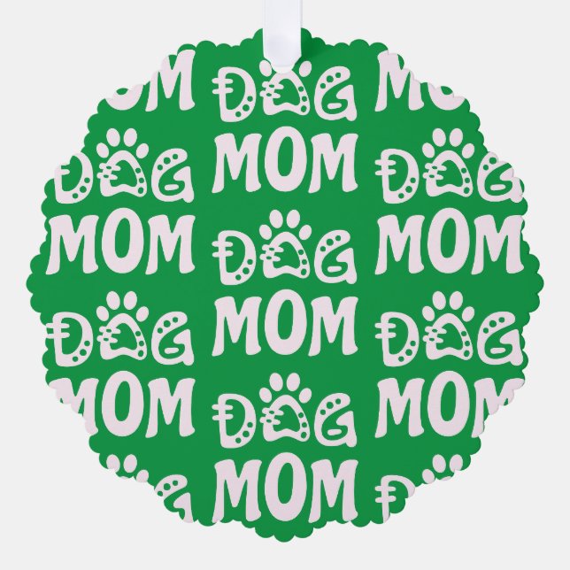 Mama Ornament Karte (Vorderseite)