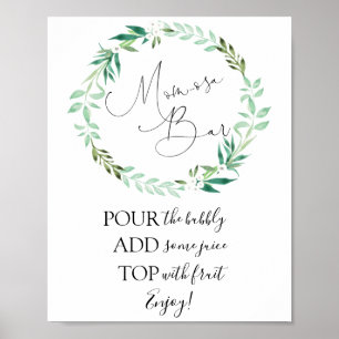 Mama-osa-Bar-Zeichen Poster