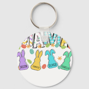 Mama Ostern (2), Retro, Vintage Schlüsselanhänger