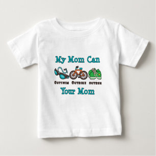 Mama Outswim Outbike überholtes Baby T-shirt