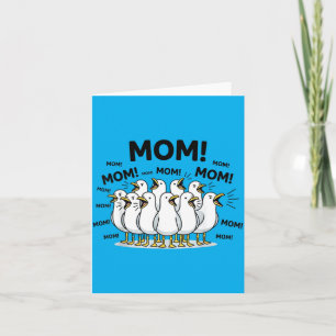 Mama Ozean Leben Muttertag Lustige Möwe Mama Vogel Karte