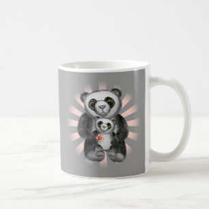 Mama Panda Bär Liebe Tasse