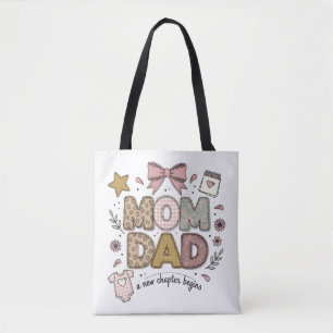 Mama Papa Neues Kapitel Beginnt Süßes Baby-Design